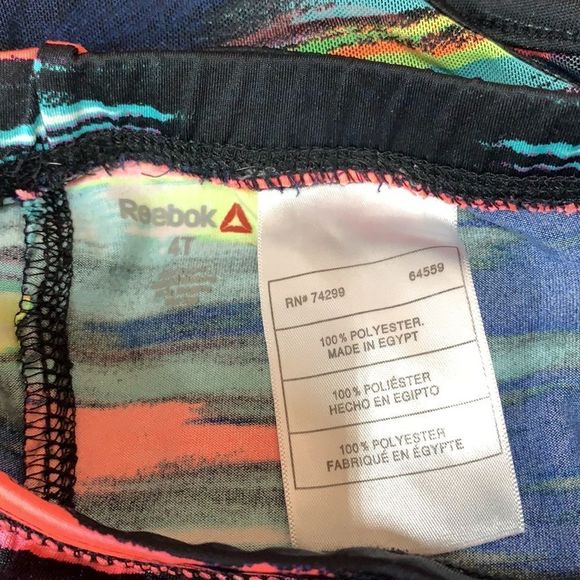 Sz3/4T Reebok Sports Work Out Matching Set - Picture 7 of 8